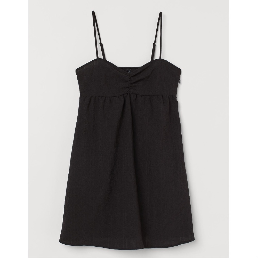 H&M black mini dress